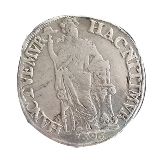 Halve driegulden Friesland 1696