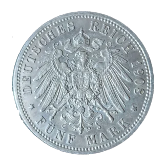 wilhelm II pruissen 5 mark kopen