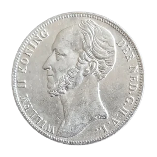 gulden willem 2 uit 1848
