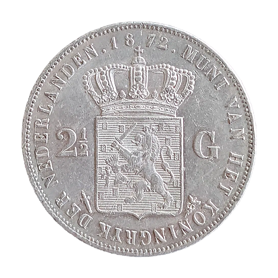 rijksdaalder kopen willem 3 uit 1872