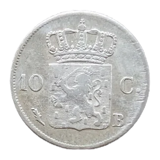 10 cent willem 1 uit 1826 B