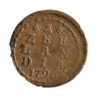 Duit Zeeland 1796