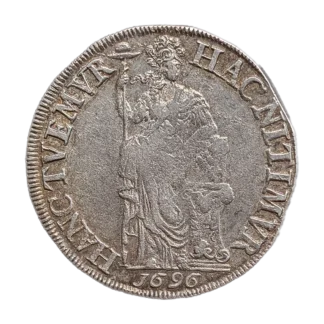 halve driegulden friesland 1696