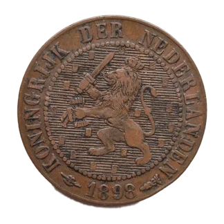 2½ Cent Wilhelmina