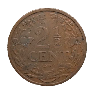 2½ Cent Wilhelmina