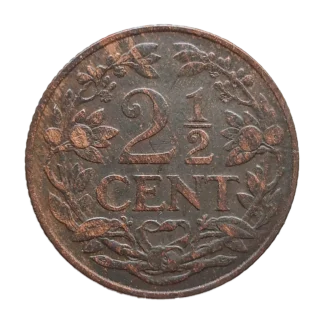 2½ Cent Wilhelmina