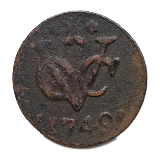 voc duit zeeland 1749